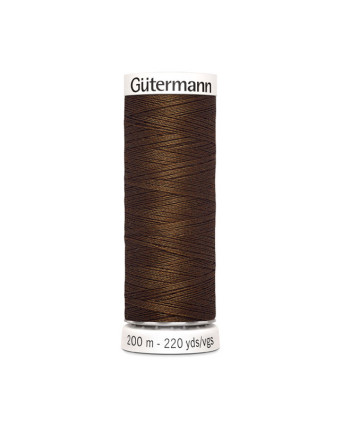 Fil marron assorti à votre tissu - Guttermann 200m