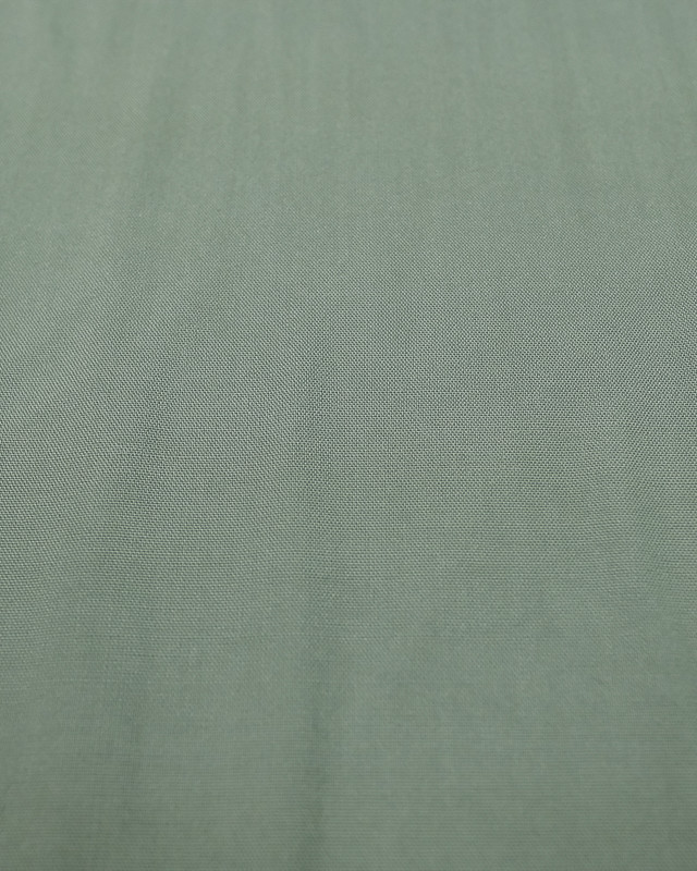Tissu Viscose fine Vert de gris - Mercerine