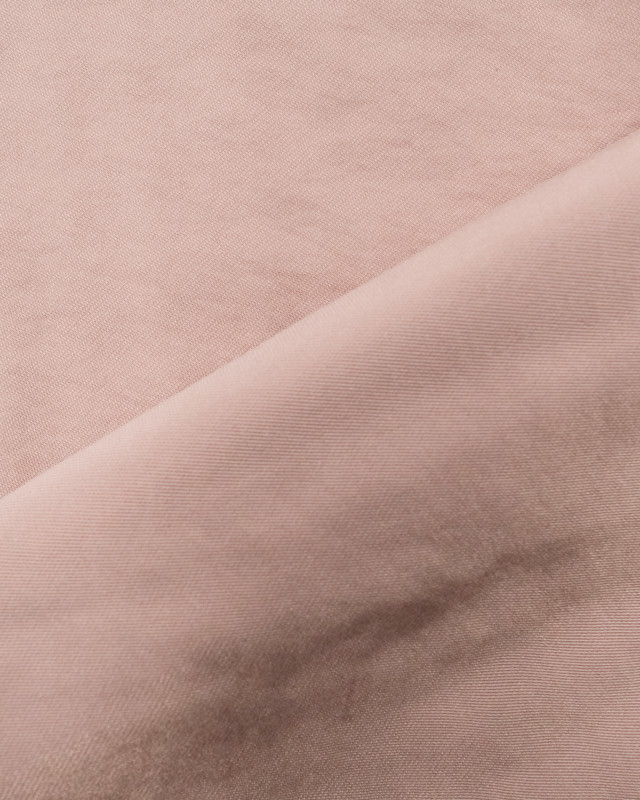 Tissu habillement : Viscose irisée rose - Mercerine