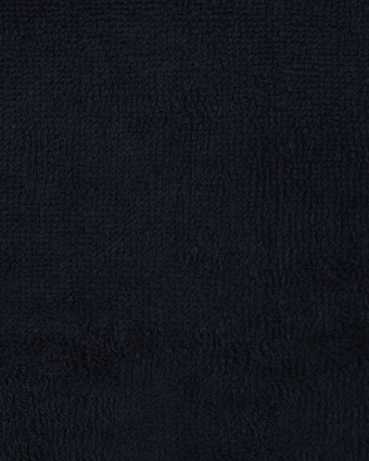 Eponge bambou au mètre : couleur Bleu Navy OekoTex - Mercerine