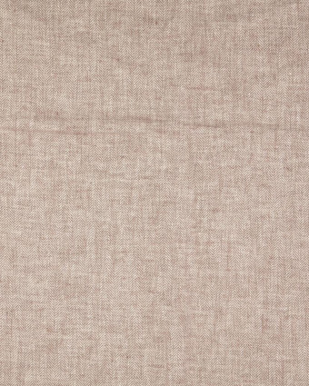 Tissu Twill De Lin Chevron Ecru/ Beige - Mercerine