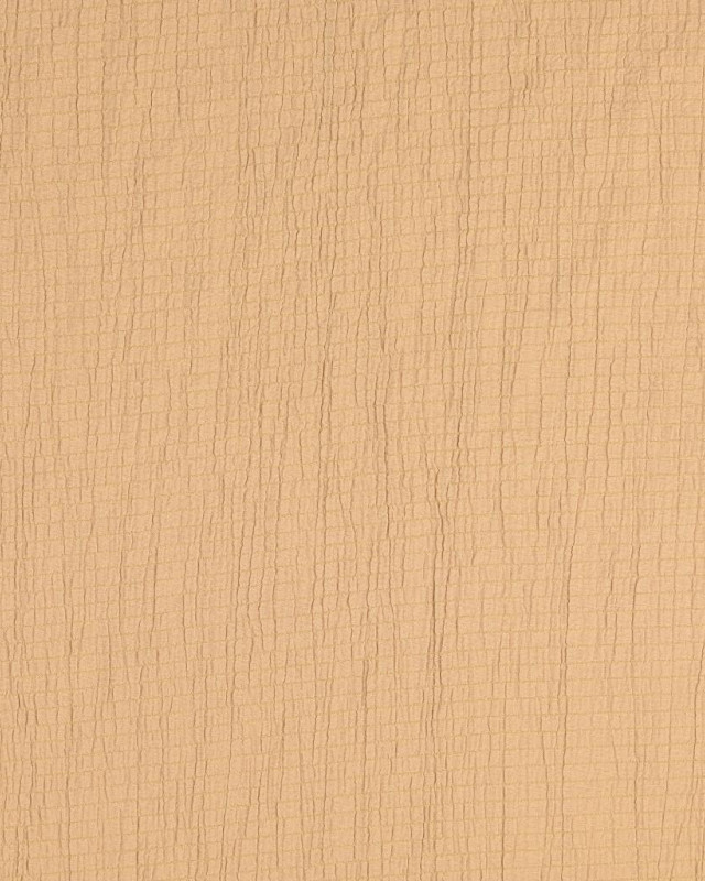 Tissu Viscose Gaufree Stretch Bubble Beige - Mercerine