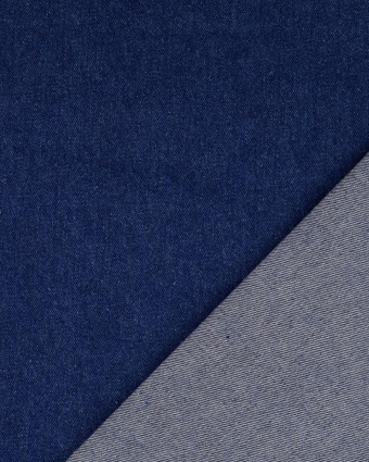 Tissu Jean Epais Lourd Bleu Indigo   - Mercerine