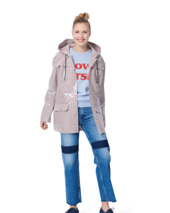 Patron de couture 2023 - Patron Parka Burda 5923 - Mercerine