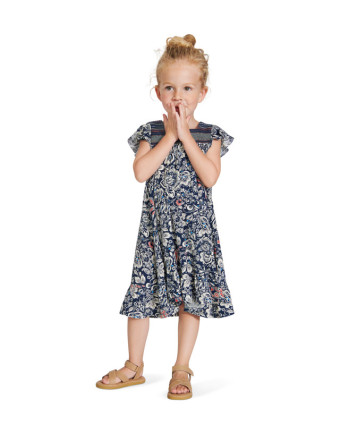 Patron Enfant Robe & blouse Burda 9249 - Mercerine