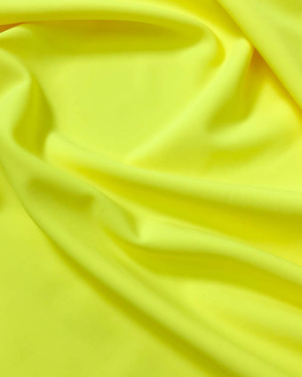 Tissu maillot de bain Jaune fluo - Mercerine