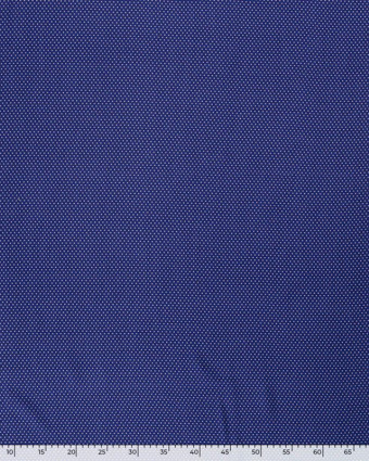 Tissu Viscose Pois Bleu Electrique Juliette - Mercerine