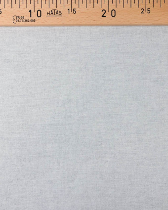 Tissu Extérieur Blanc Chiné Traité Anti Taches 160Cm  - Mercerine