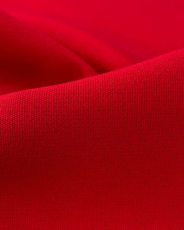 Tissu Extérieur Rouge Traité Teflon 160Cm  - Mercerine