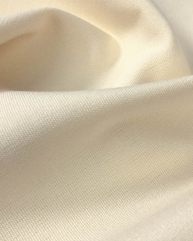 Tissu Extérieur Beige Vanille Traité Teflon 160Cm  - Mercerine