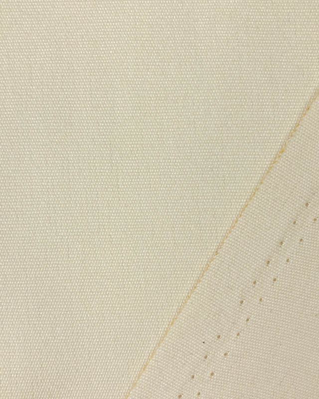 Toile Grande Largeur Outdoor beige Vanille Palerma   - Mercerine