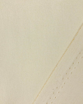 Toile Grande Largeur Outdoor beige Vanille Palerma   - Mercerine