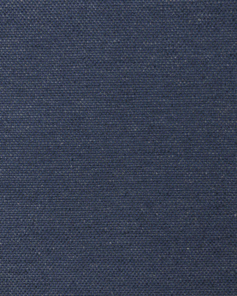 Toile extérieure nattée bleu jean traité teflon  - Mercerine