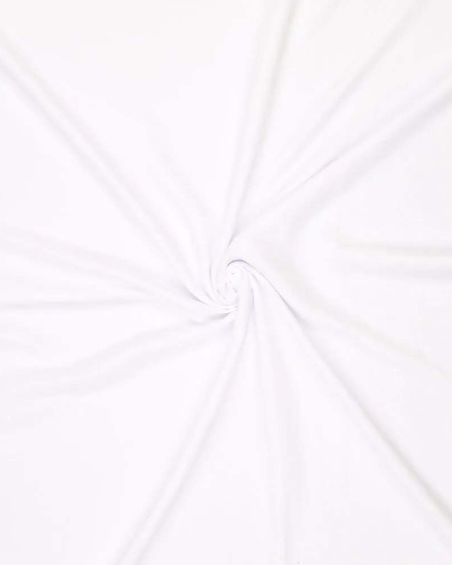 Tissu Blanc Effet Texturé Oekotex Oekotex I