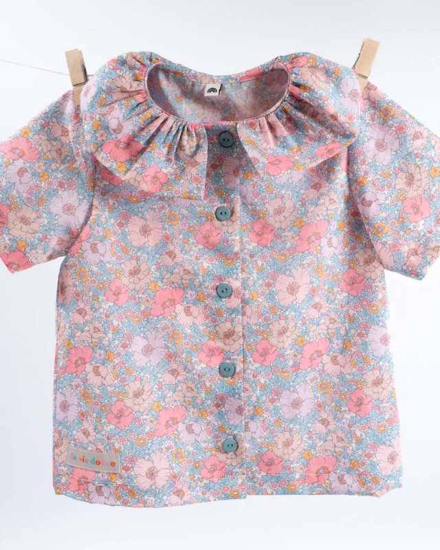 RIO patron blouse/ chemise Kids - Ikatee|Mercerine