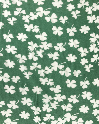 Tissu Rayonne vert Lucky Girl - Mercerine