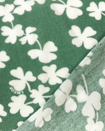 Tissu Rayonne vert Lucky Girl - Mercerine