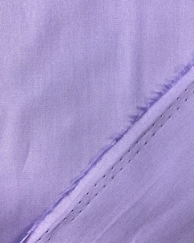 Tissu Popeline Coton Lilas Oeko-Tex - Mercerine