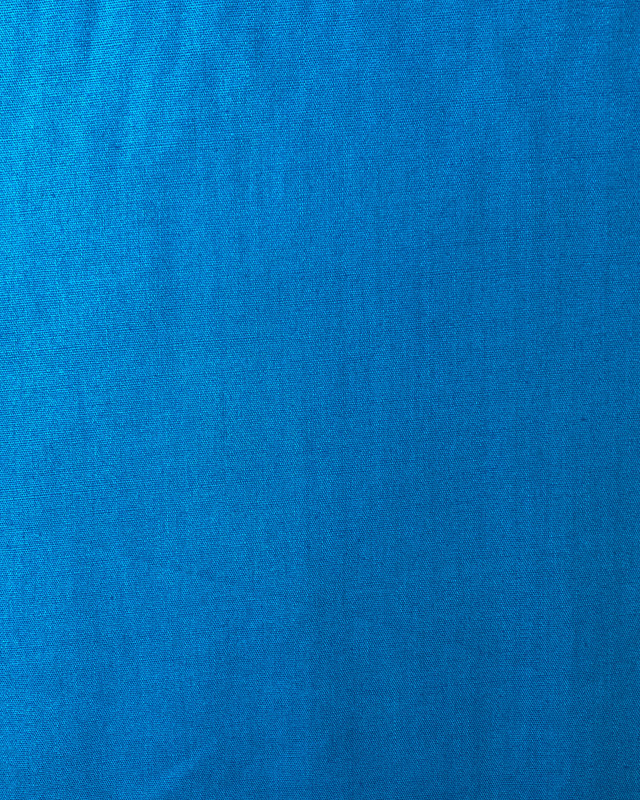 Tissu Popeline Coton Bleu Turquoise Oeko-Tex - Mercerine