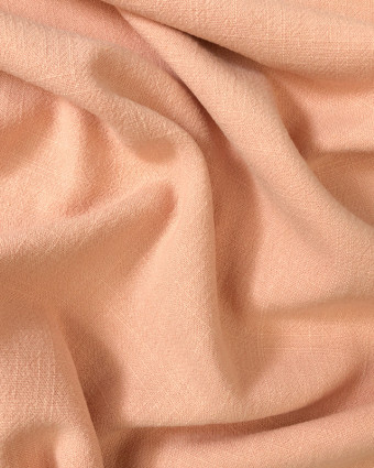 Viscose Lin Rose Saumon - Mercerine