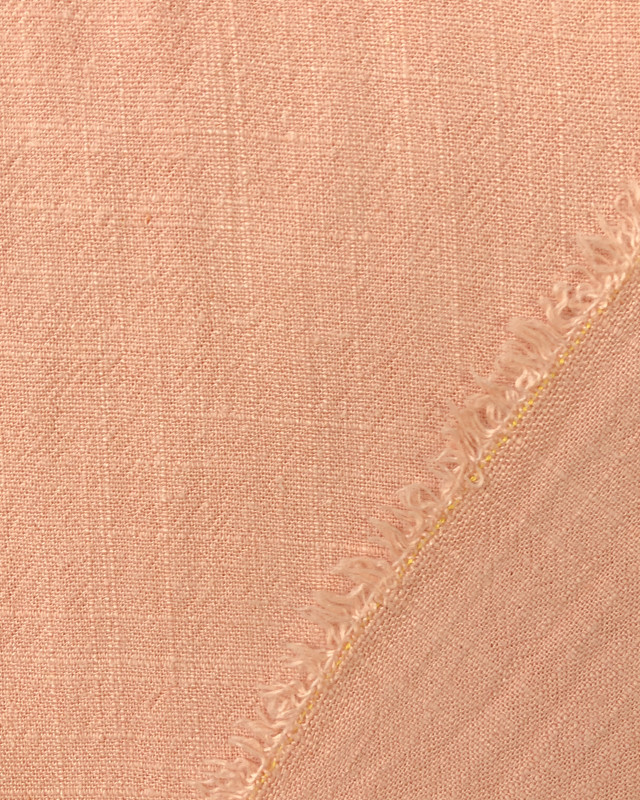 Tissu Viscose Lin Rose   - Mercerine