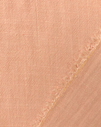 Tissu Viscose Lin Rose   - Mercerine