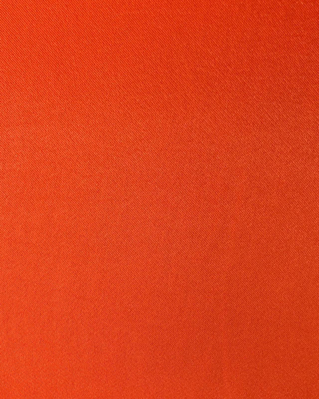 Tissu Cupro Satiné Orange, vendu au mètre - Mercerine