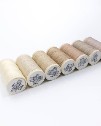 Fil Nylbond 60m Beige et Ecru : Fil Resistant Exterieur - Mercerine