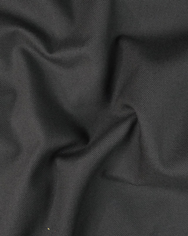 Tissu uni grande largeur anthracite Diabolo - Mercerine