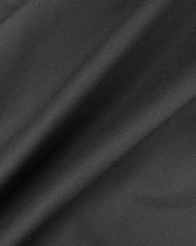 Tissu uni grande largeur anthracite Diabolo - Mercerine