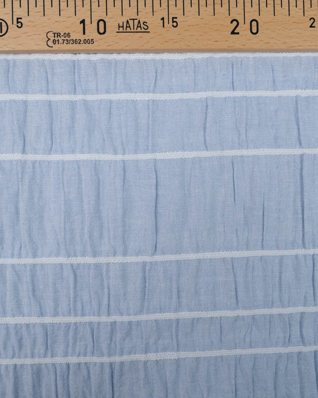 Tissu Smocks Bleu Clair : Nouveauté en ligne - Mercerine