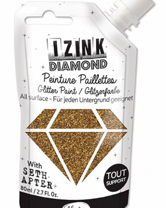 Izink Diamond Golden Bronze 80 Ml - Mercerine