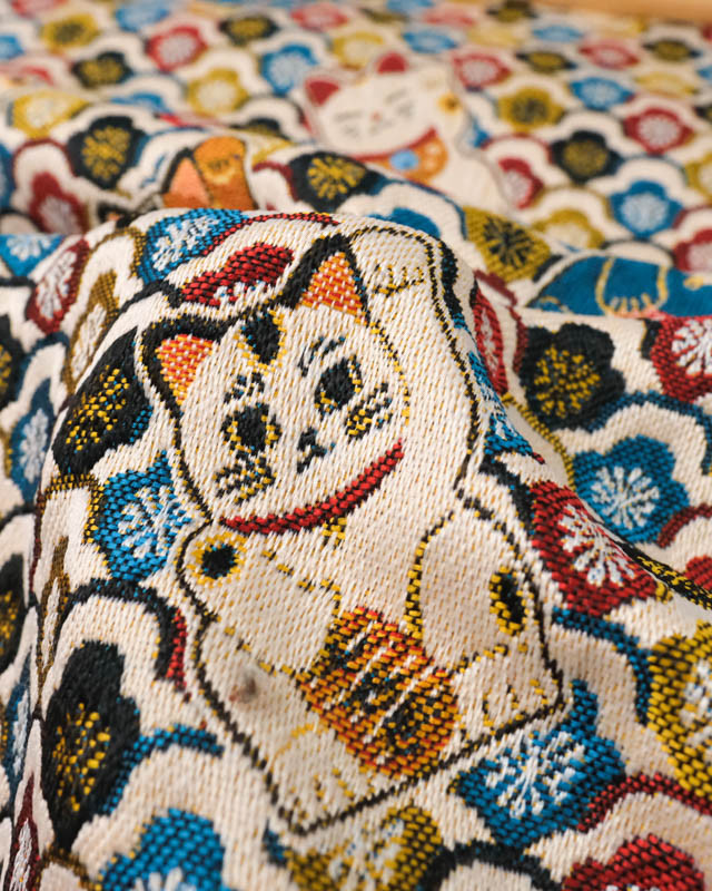 Jacquard Maneki-Neko   - Mercerine