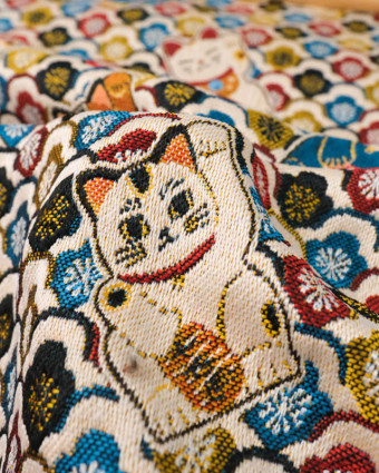 Jacquard Maneki-Neko   - Mercerine