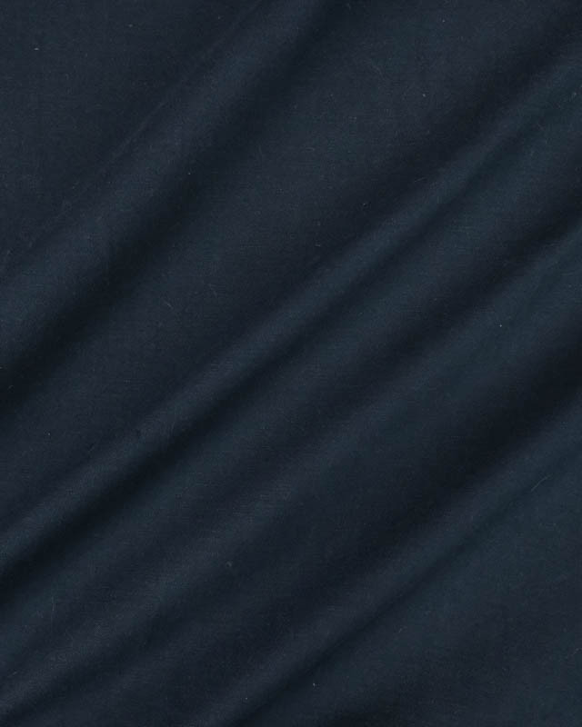 Satin Coton Bleu Nuit - Mercerine