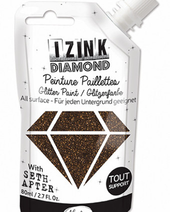 Izink Diamond Black Coffee 80Ml - Mercerine