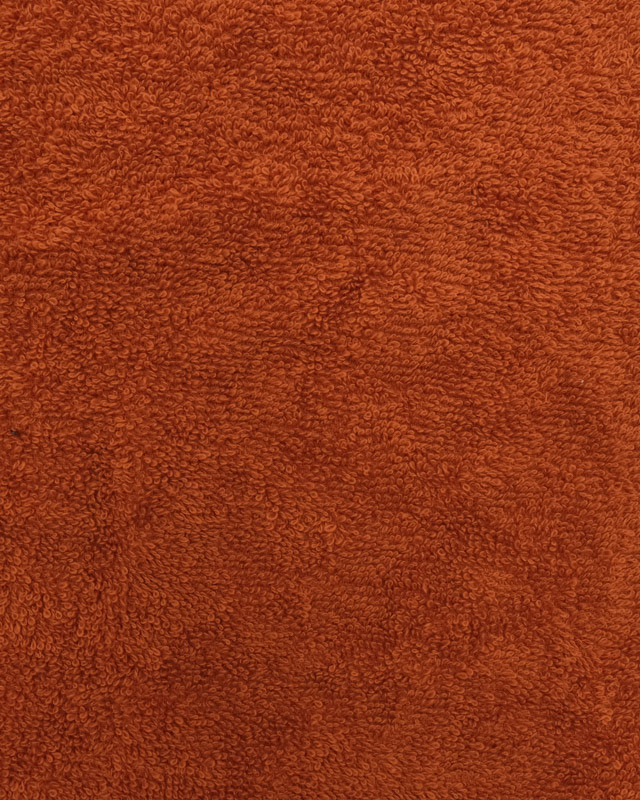 Tissu éponge Terracotta 100% coton Hotel : en ligne - Mercerine