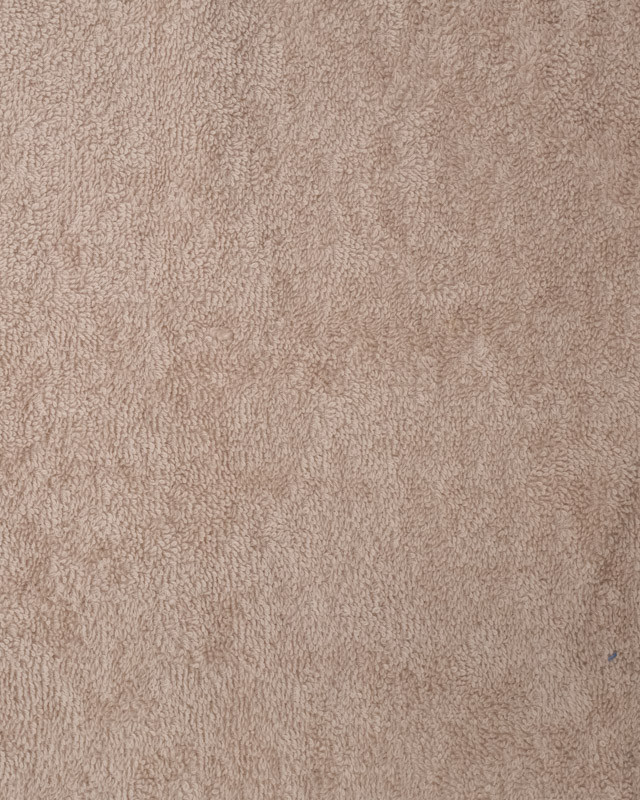 Tissu éponge coton au mètre épais beige/lin - Mercerine