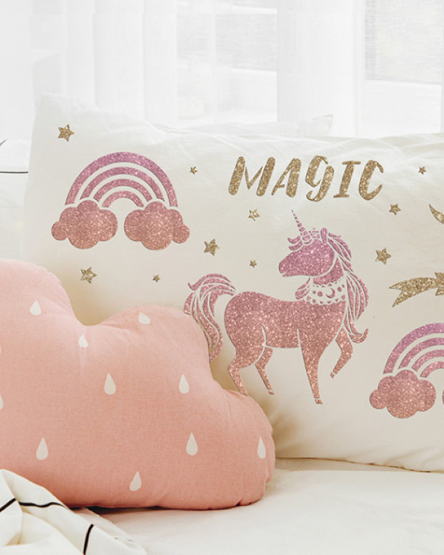 Pochoir Deco Licorne  -Mercerine