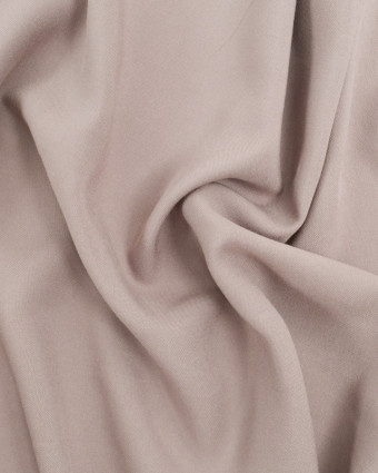 Tissu Viscose  taupe Alina  - Mercerine