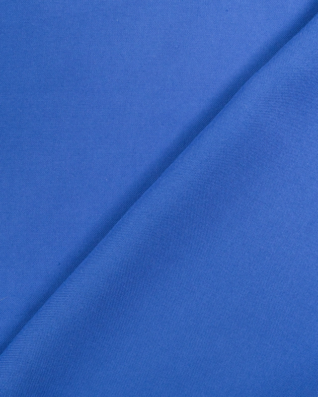 Tissu Viscose Bleu Roi Alina  - Mercerine