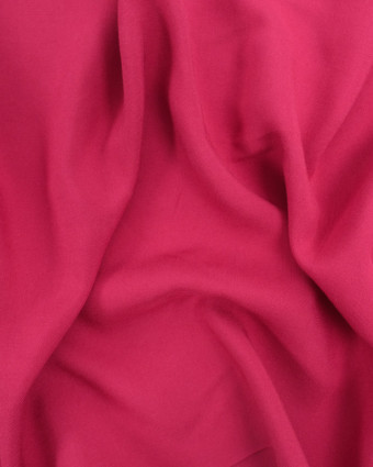 Tissus en ligne : Viscose framboise Alina  - Mercerine