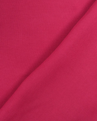 Tissus en ligne : Viscose framboise Alina  - Mercerine