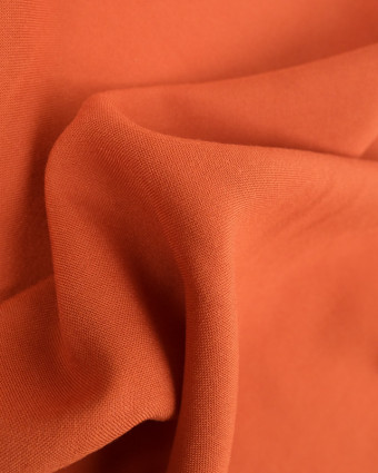 Tissu Viscose Terracotta Alina  - Mercerine