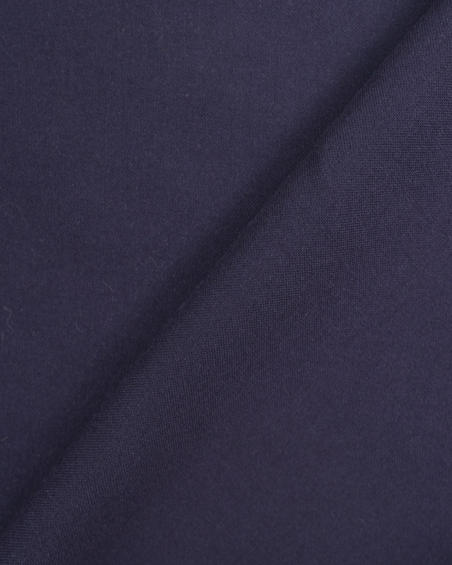 Tissu Viscose bleu marine Alina : tissus en ligne  - Mercerine