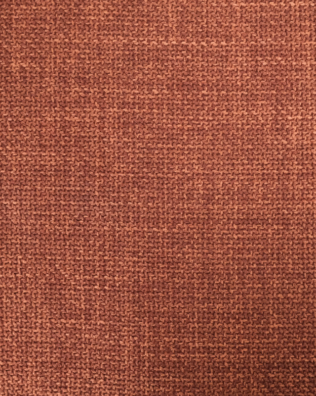 Tissus en ligne : Tissu ameublement Farreli Terracotta  - Mercerine