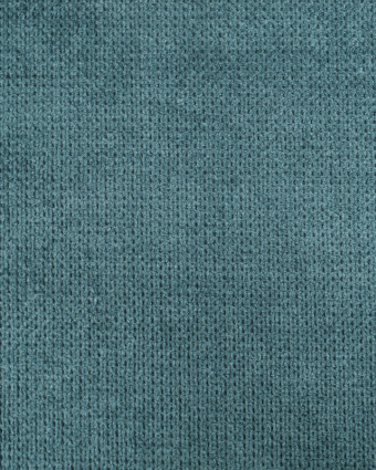 Tissus en ligne : Tissu Velours Ameublement Célia Bleu Ocean - Oekotex  - Mercerine