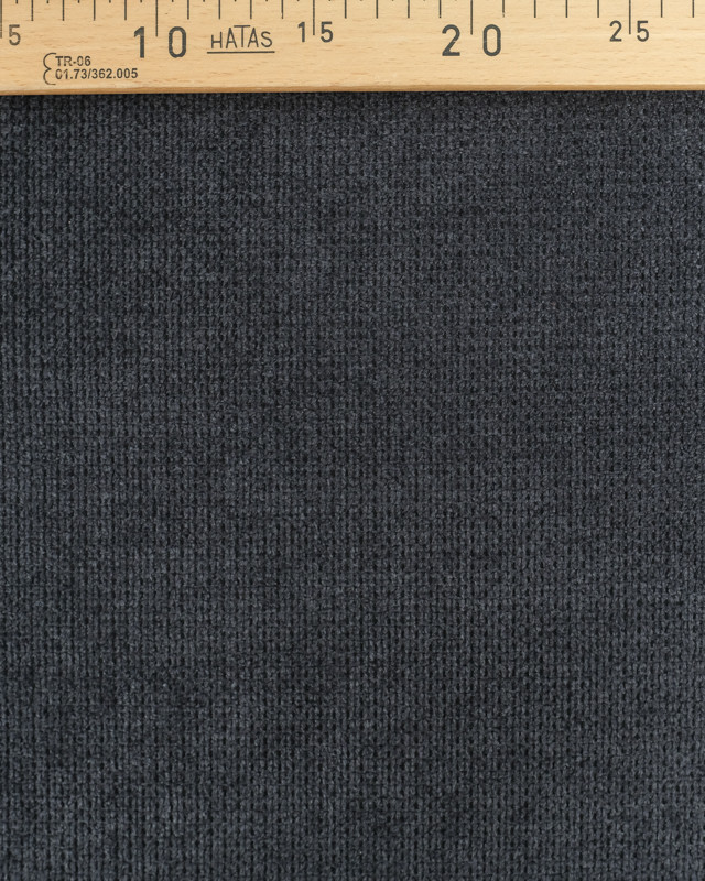 Tissu Velours Ameublement Célia Bleu Fonce - Oekotex  - Mercerine