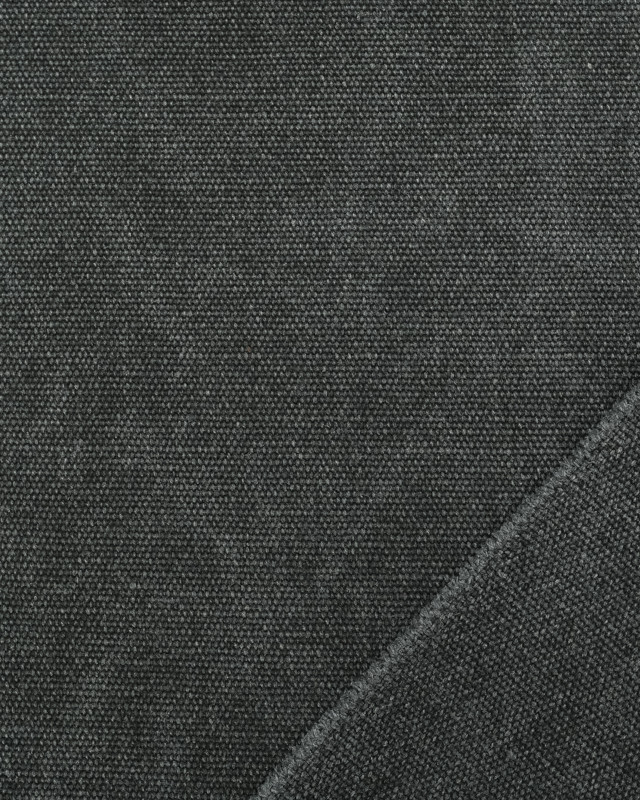 Toile Tissee Ameublement Denim Noir - Mercerine