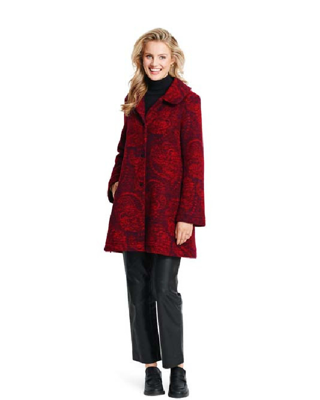 Patron Manteau Burda 5872 - Mercerine